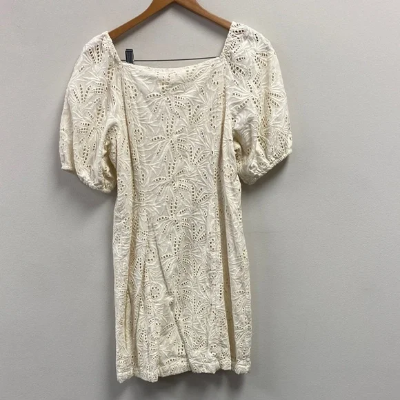 Free People Cream Textured Fabric - Picture 4 of 5